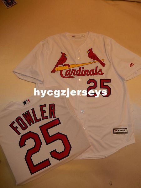 

baseball sc #25 dexter fowler sewn shirt jersey white new mens stitched jerseys big and tall size xs-6xl for sale, Black;blue