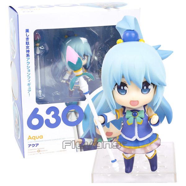 Kono Subarashii Sekai ni Shukufuku Nendoroid Aqua PVC Figure Model 10cm