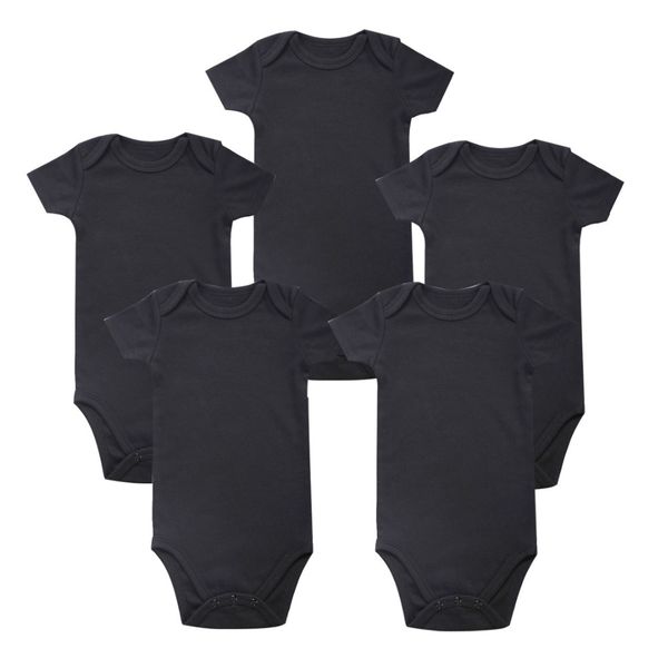 

baby girl bodysuits short sleeve baby bodysuit for newborns cotton body for babies children boy clothes girl onesie 0-24m, Blue