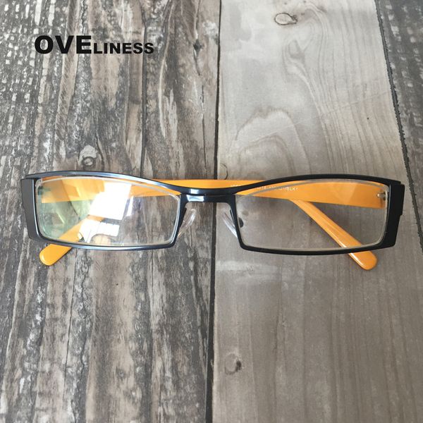 

metal optical glasses frame women black spectacles frame eye glasses frames for men myopia prescription eyeglasses