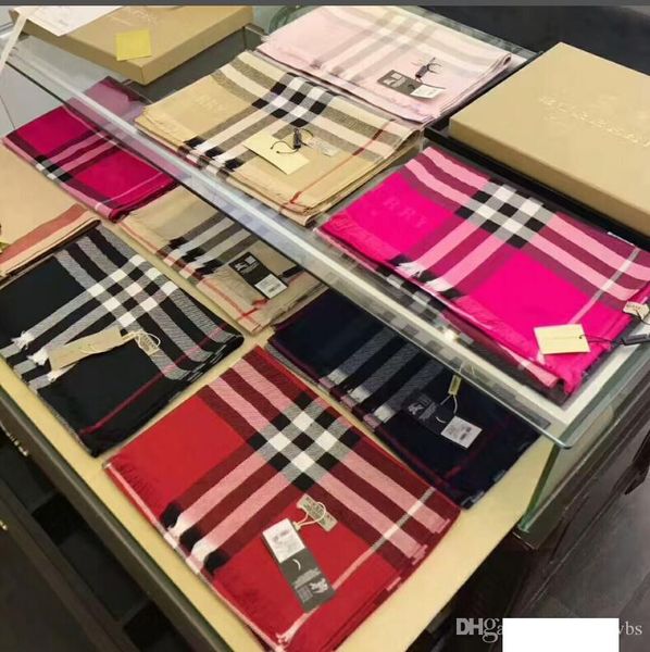 

2019 new #13;burberry brand long scarf size 180x70cm women autumn red heart cashmere scarf warm cotton scarves plaid shawls 001, Blue;gray