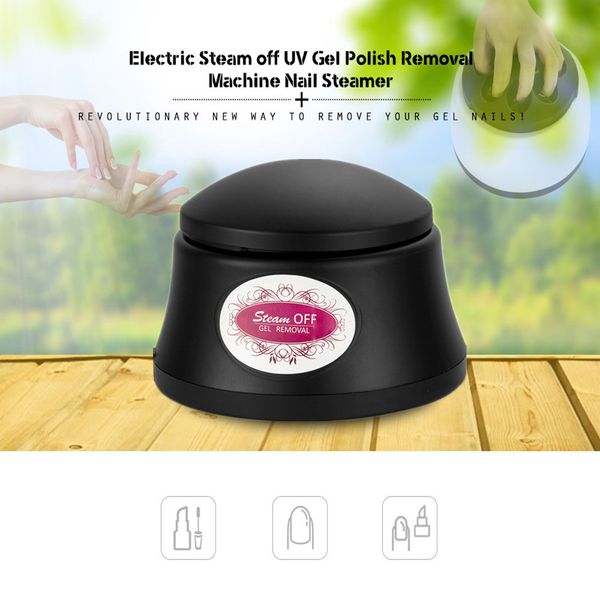 

36w electric steam off uv gel polish removal nail steamer polish clean machine