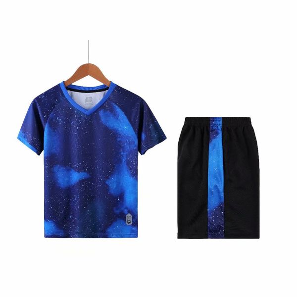 

2019 men training football sets with shorts uniforms reversible football jerseys for that home and away look kits sports b05-01, Black;red