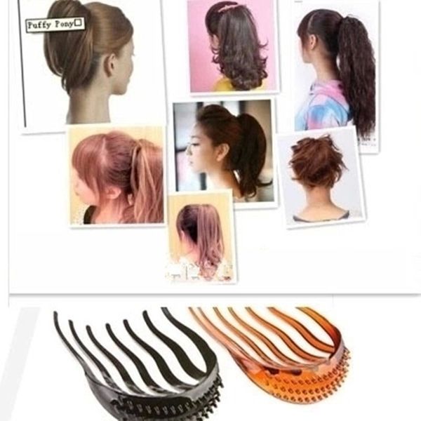 Diy Hair Styling Disc Hairtool Ponytail Fluffy Modeling Disc Hair