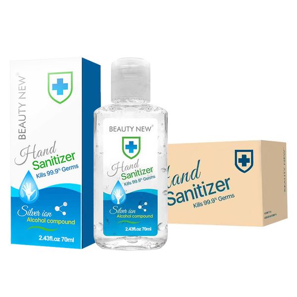 

70ml silver ion water-hand sanitizer gel sterilization quick-drying antibacterial portable