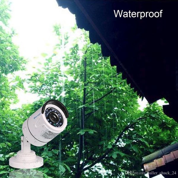 

techage 1080n 4-канальный ахд dvr комплект системы видеонаблюдения с разрешением 720p 1mp ик ночного видения крытый открытый камеры видеонаб