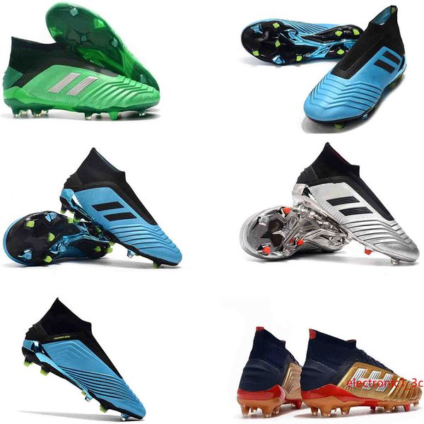 

2019 new predator 19 waterproof turf pp paul pogba 19.1 mens soccer football shoes 19 x 19 cleats boots size 39-45