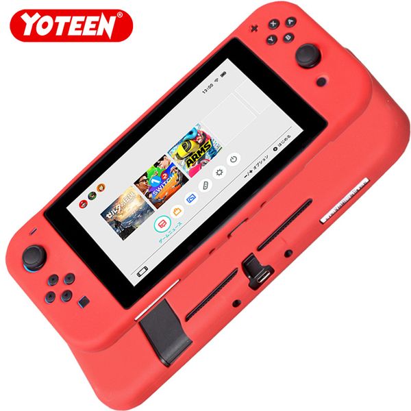 

Yoteen Силиконовый чехол для Nintendo Switch Controller Резиновая крышка Joy-con Полная крышка Защи