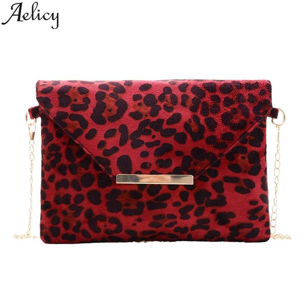 

aelicy crossbody bags for women 2019 fashion lady leopard buckle shoulder handbag messenger bags mobile phone bag