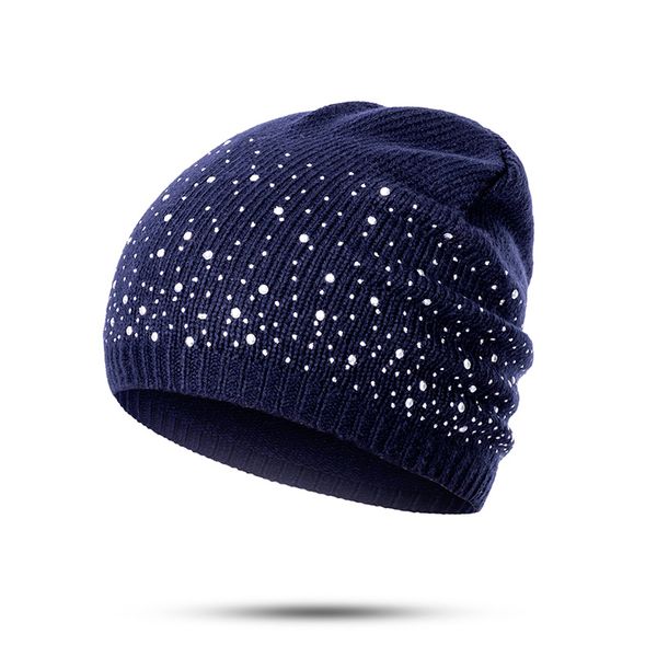 

mltbb марка skullies шапочки теплый hat отдыха зимний hat алмазные шапочка вязаная шапка winter cat дамы вязать шапки для женщин, Blue;gray