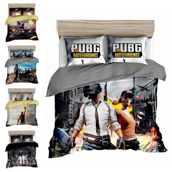 

playerunknown battlegrounds pubg комплект из трех частей лист из четырех частей костюм комплект постельных принадлежностей 3d печатные посте