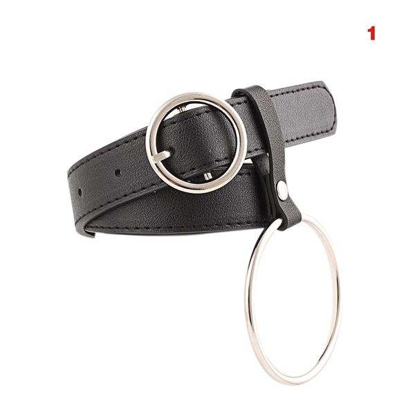 

newly women waist belt pu leather with alloy buckle lady girl belts for jeans pants, Black;brown