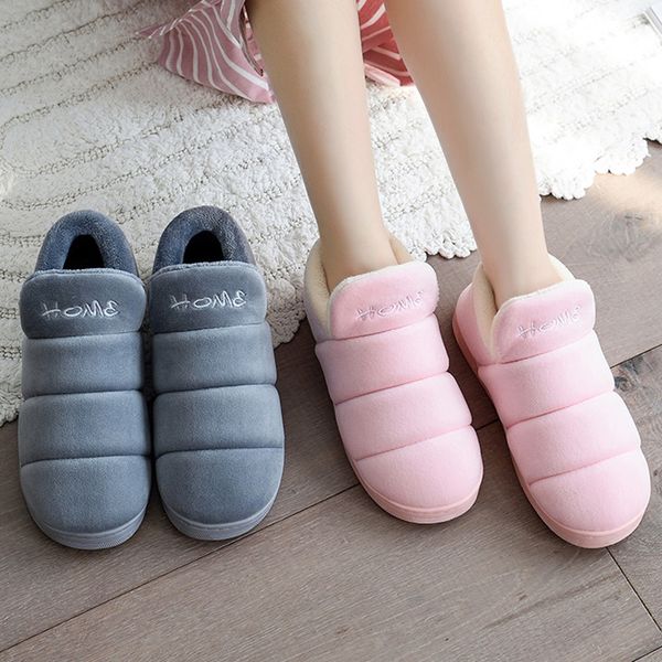 

bomkinta new issue skidproof bottom boots women winter warm fur shoes woman lovely furry platform shoes slip on women boots, Black