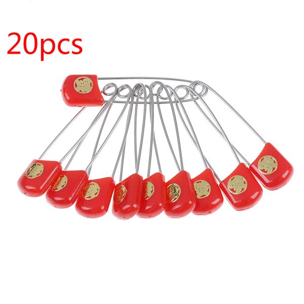 

diy красный цвет булавки выводы безопасные безопасные клипы для ухода за ребенком душ ткань пеленки булавки держатель брошь