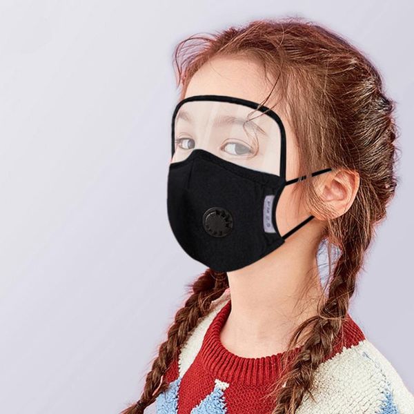 

cotton face maskswashable and reusable respirator kids maske for germ protection face eyeshield fashion black children