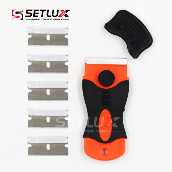 

window glass tint tool ceramic oven paint razor scraper car sticker old film glue remove knife 1.5" carbon steel blades