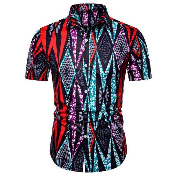 

klv 2020 mens summer beach hawaiian shirt brand short sleeve printed design shirts men casual holiday vacation clothing camisas, White;black