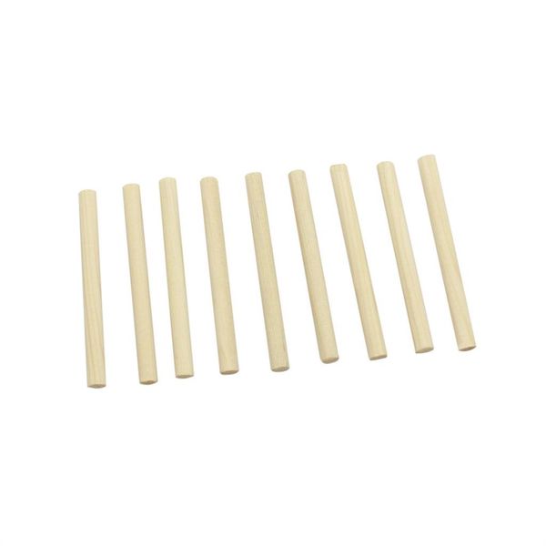 

pack of 10 pieces solid wood violin soundpost column 3/4 4/4 violin practice parts musical instrument parts