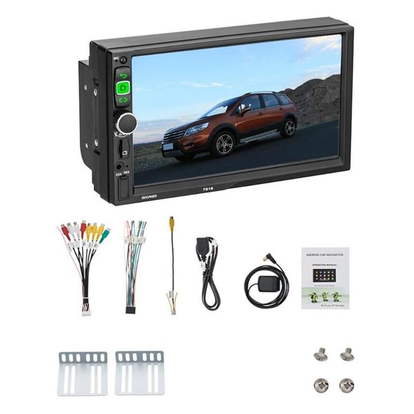 

car mp5 player, 7 inch 2din for gm radio 1024 x 600 hd dvd player with bluetooth carplay fm gps navigation