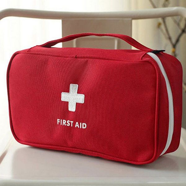 

first aid bag emergency home outdoor treatment survival medical rescue pouch