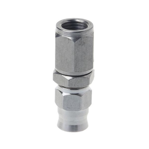 

cnc machined an -3 hose to m10x1.0 straight stainless steel ptfe custom brake clutch hose fitting