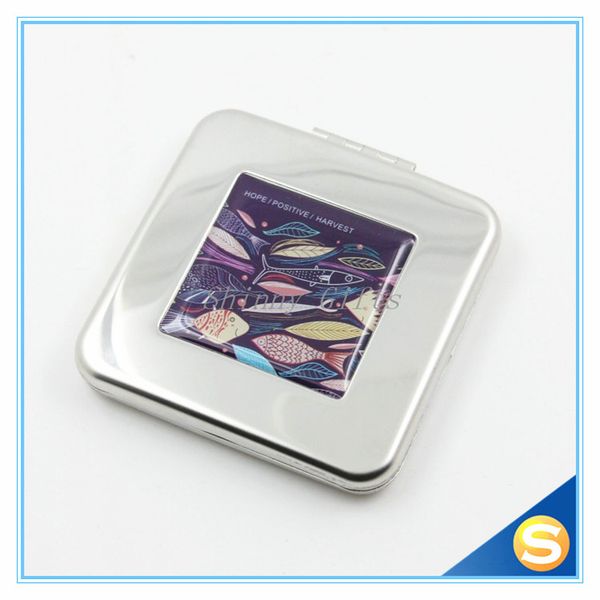 

portable cosmetic compact mirror for valentine's day gift 2016