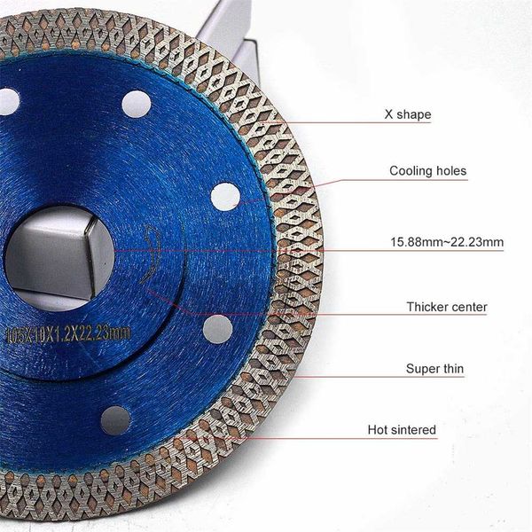 

super thin diamond disc saw blade for cutting porcelain tiles granite marble ceramics