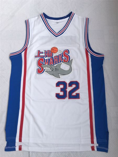 

jimmer fredette #32 shanghai sharks stitched men's basketball jersey, Black