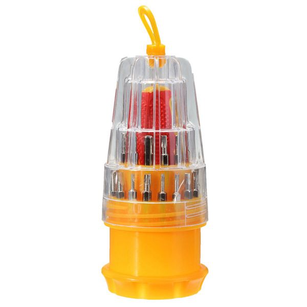 

31-in-1 precision magnetic mini screwdriver set phone repair kit torx tools sets yellow