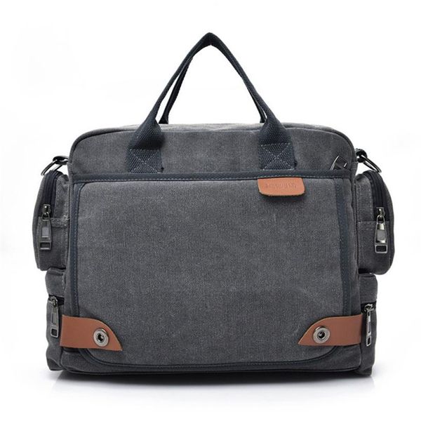 

new leather briefcases men lapbriefcase men's canvas messenger shoulder bag crossbody sling briefcase bags satchel fashion