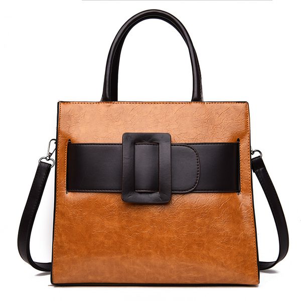 

2019 new fashion wild female bag large capacity messenger bag ladies handbag simple bags