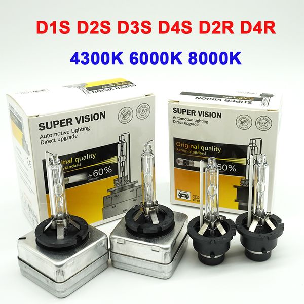 

1 pair d1s d2s d3s d4s hid xenon bulb d2r d4r xenon lamp 4300k 6000k 8000k high low hid headlight headlamp 12v 35w white
