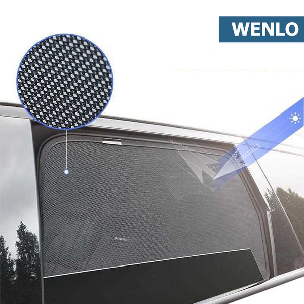 

for a4 sedan b8 2008-2016 car window sunshades mesh shade blind