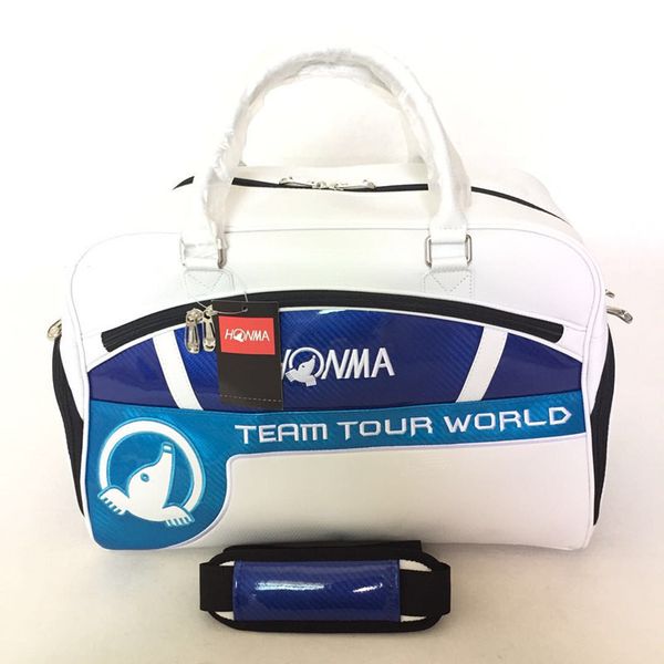 

honma golf clothing bag pu leather waterproof wear-resisting travel golf shoes bags colorful for man women