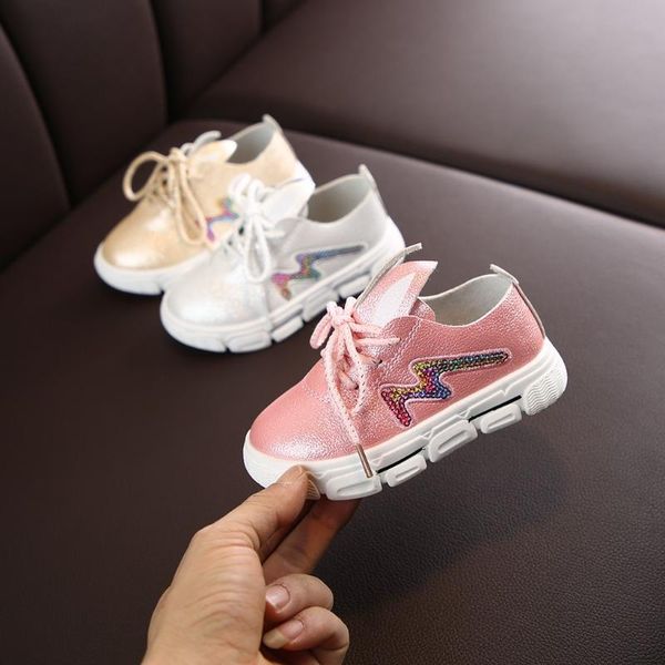 

детская повседневная обувь 2020 новейший малышей обувь для новорожденных малышей осени лета младенца тапок девушки мультфильм блестки flat к, Black;red