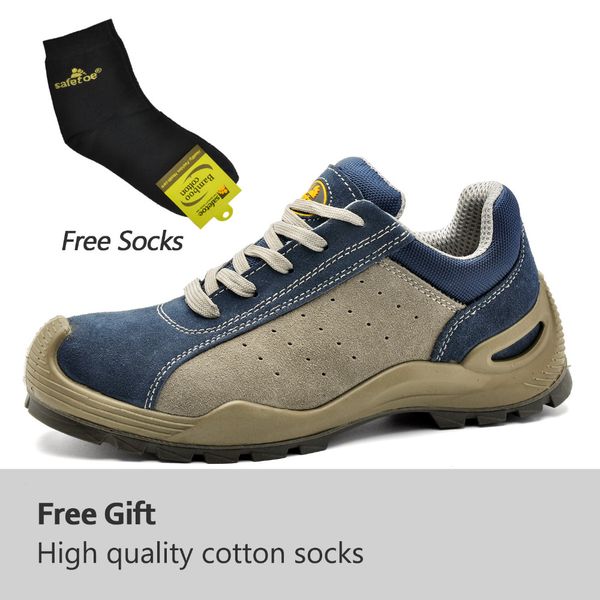 

обувь safetoe безопасности работы сапоги обуви кожа сталь toe мужчина шнурки air mesh безопасность обувь корова кожа дышащая работа, Black;brown