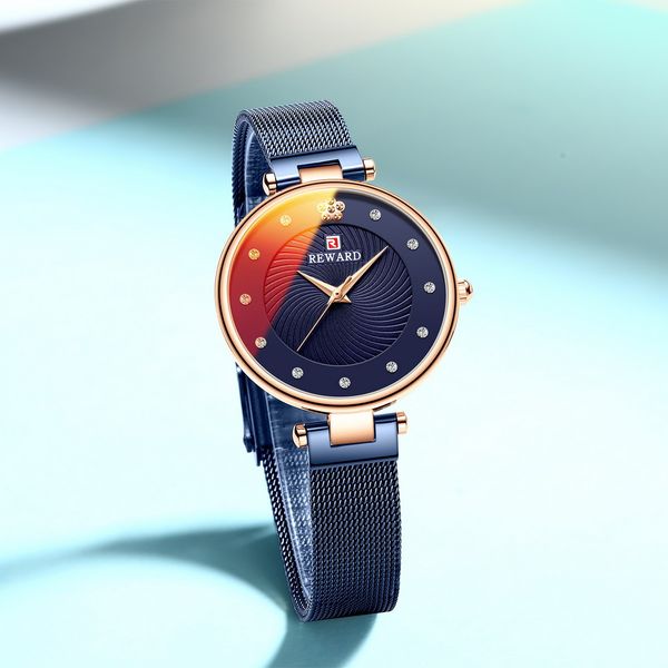 

ladies watch color change dazzle color ladies watch ins fashion small fresh waterproof ladies waterproof quartz watch, Slivery;brown