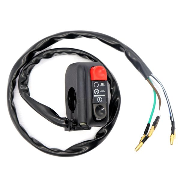 

modified motorcycle electric vehicle retro turn off switch start high-end switch led headlight double flash