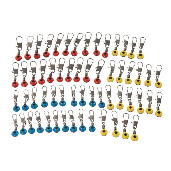 

60pcs/lot fishing floats sers rubber space beans fishing spinner bait accessories tool of fish