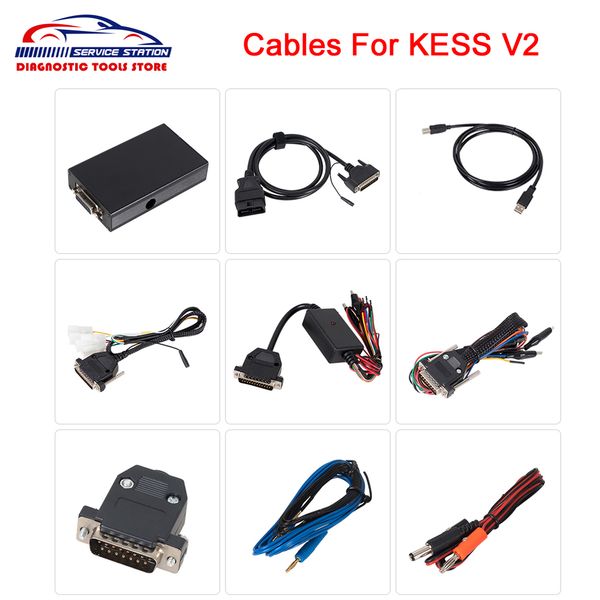 

полный комплект кабелей для kess v2 v4.024 v4.036 v5.017 v6.008