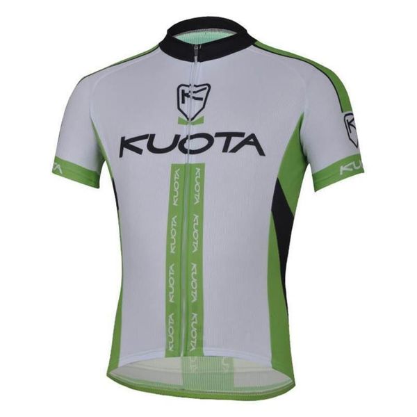 

kuota team cycling short sleeves jersey bib shorts sets new bike clothing quick dry wearable breathable u40746, Black;blue