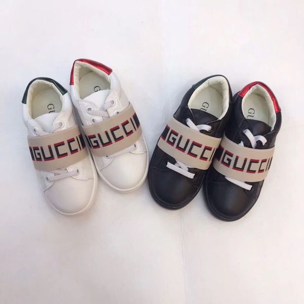 

kids sneakers shoes for kid girl basketball white running fashion shoe sneakers boy black leather shoes eu 26-35, Black;red