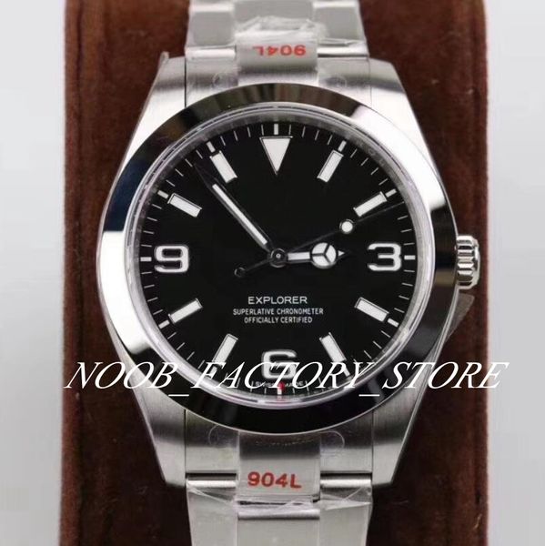 

luxury super quality gm factory wristwatches explorer 214270-77200 214720 39mm 904l steel cal. 3132 movement automatic mens watch watches