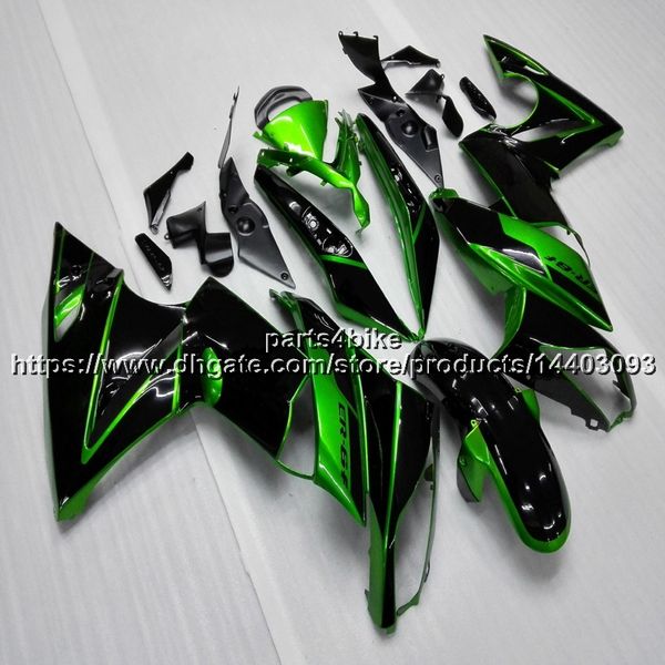 

23colors+5gifts green black motorcycle fairing for kawasaki 650r er6f 2009-2011 2010 er 6f 09 11 650 r abs plastic kit