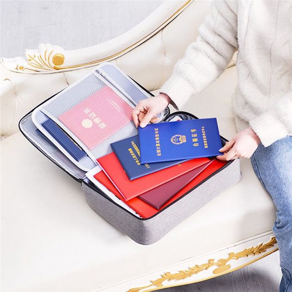 

документ билет сумка большой емкости сертификаты файлы органайзер с парольным замком используйте для хранения важных предметов