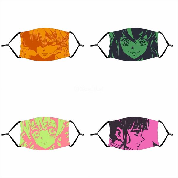

cartoon oys girls non-woven mout mask anti pollution reatale print fa masks fast sip#572#481, Black