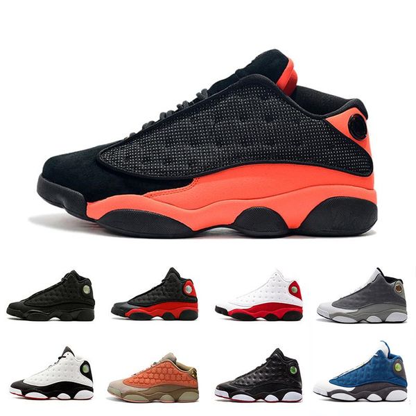 

2019 atmosphere grey 13 13s black infrared men basketball shoes gs terracotta blush olive xiii 13s mens bred sports sneakers athletics 8-13
