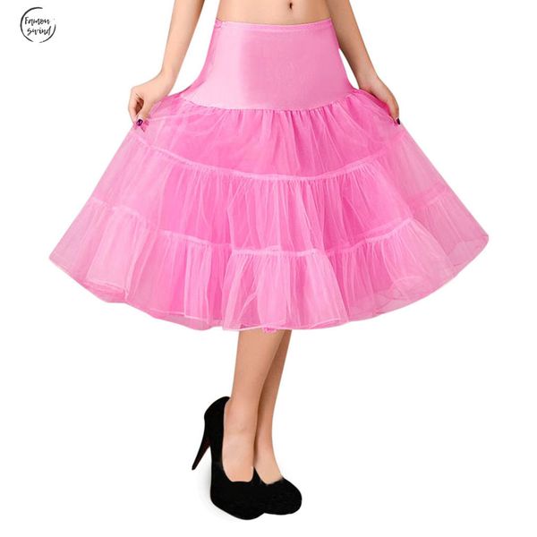 

skirt petticoat boneless skirt wedding gauze 5 solid colors tutu puff body vintage petticoat swing ball gown, Black