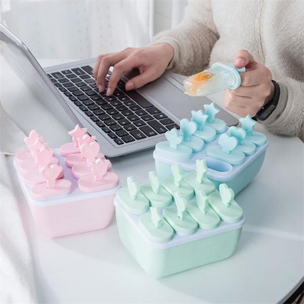 

creative diy self-made ice cream snow cake mold cartoon cute homemade ice stick mold ice cake popsicle mold t9i00313