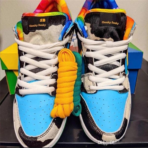 

новый коренастый dunky dunk sb низкий 2020 кроссовки для мужчин женские кроссовки спортивные тренажеры (с коробкой) 36-45